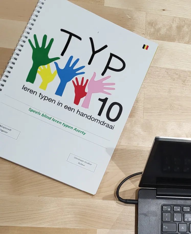 typ10 blind leren typen